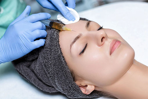 The PRP facial has been developed to heal the skin and fight the signs of ageing