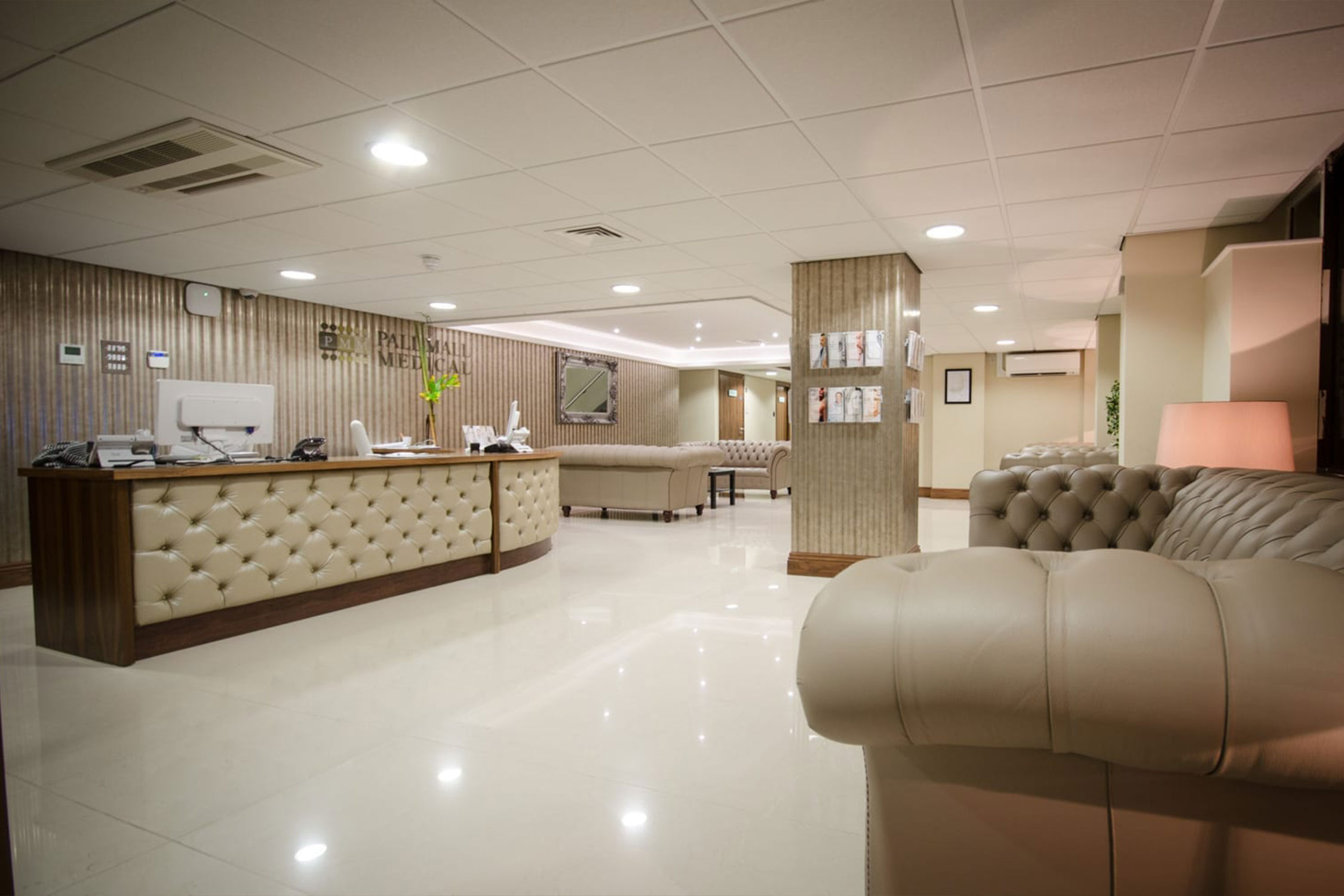 Reception seating